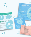 Collection of Patchology skincare products on a light background