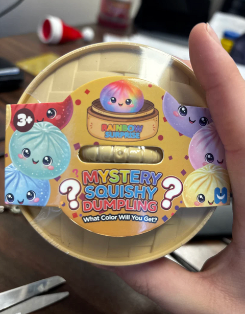 Mystery Squishy Dumpling | Rainbow