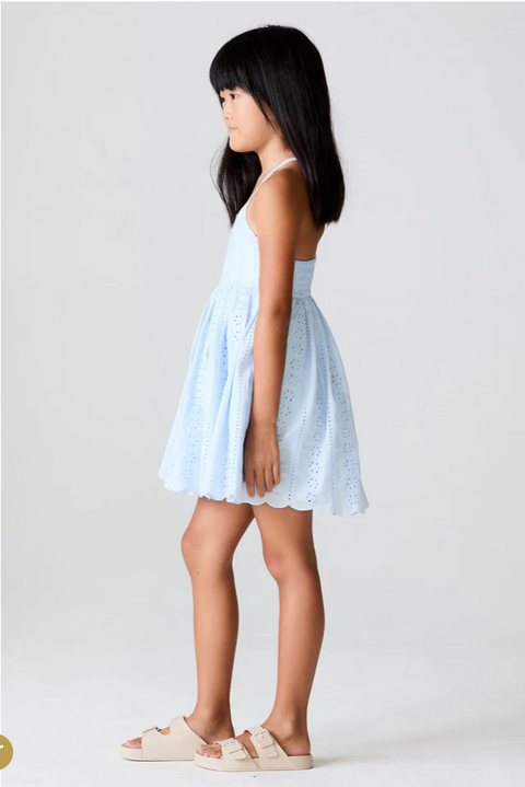 Lyllie Mini Dress | Sky Blue