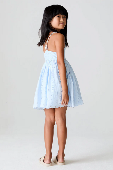 Lyllie Mini Dress | Sky Blue