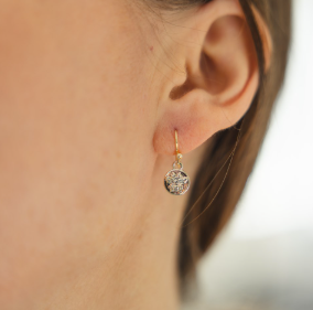 Bee Babe Earrings | Gold