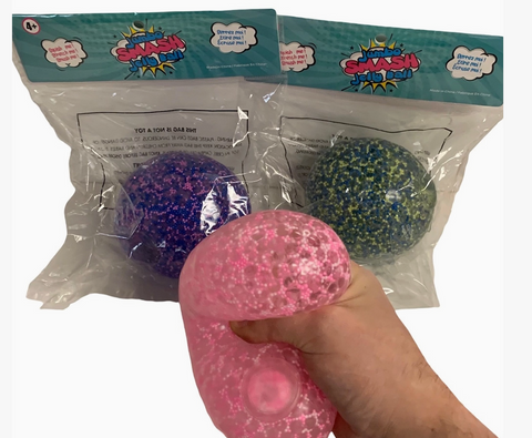 Jumbo 4" Dna Smash Jelly Sensory Ball Toy