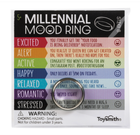 MillenniaI Mood Rings