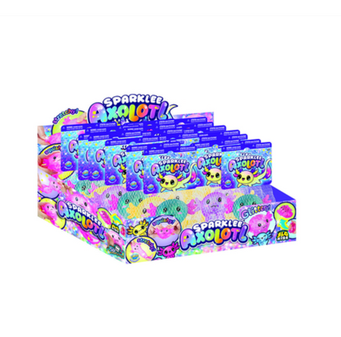 Curiosities Sparklee Axolotl Squishy Toy