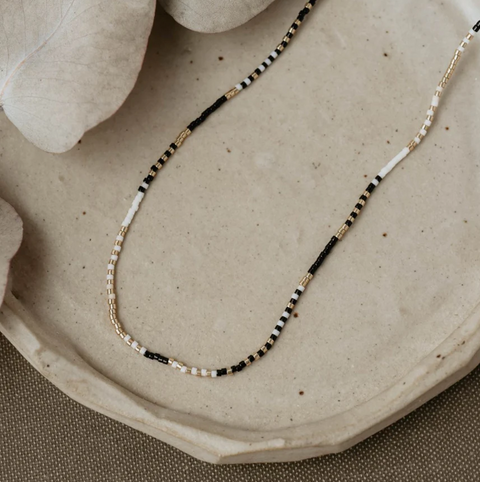Vibrations Necklace | Earth, Old World or Festival  - Gold