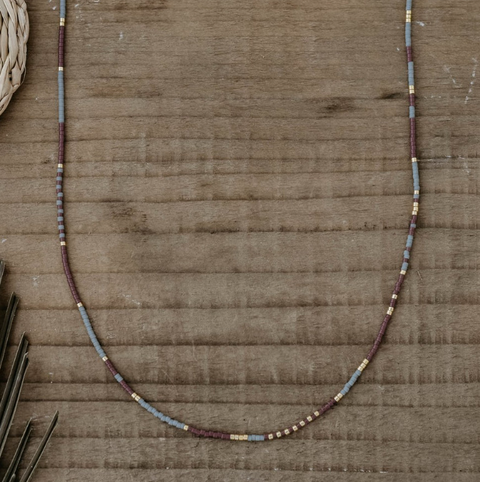Vibrations Necklace | Earth, Old World or Festival  - Gold