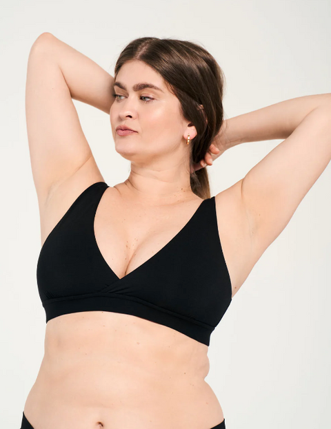 Crossover Bralette | Black