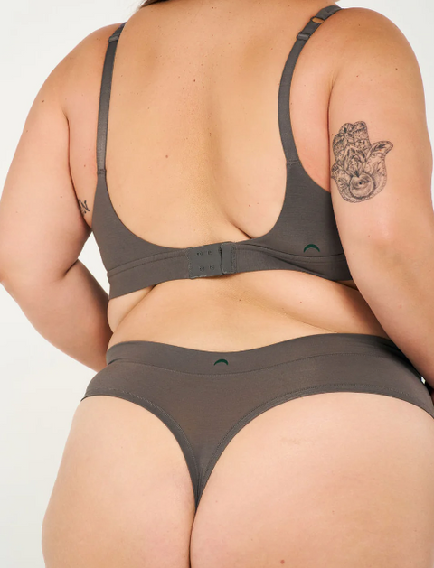 Crossover Thong | Tourmaline