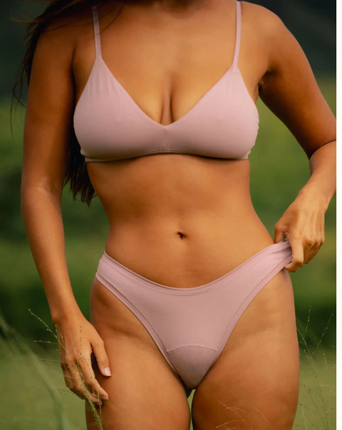 Triangle Bra | Rose Quartz