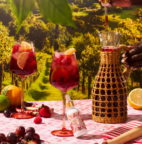 Shroom Mocktails | Sangria Siesta