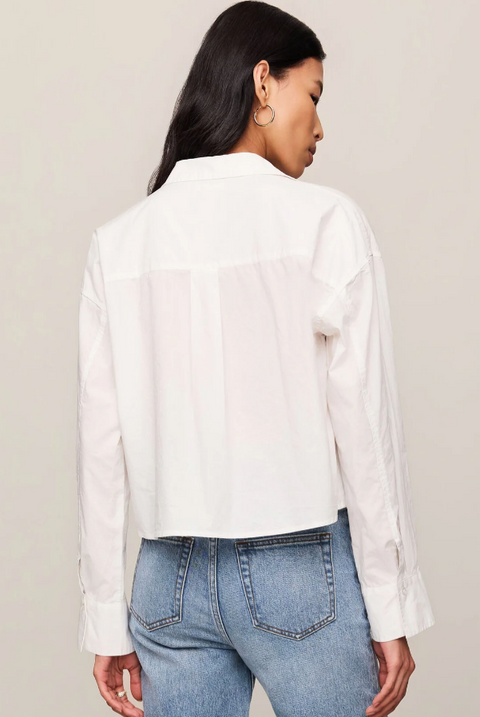Favourite Button Up Top | White