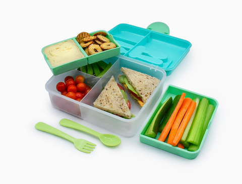 2 Tier Bento Box | Blue