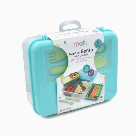 2 Tier Bento Box | Blue