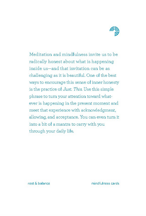 Mindfulness Cards