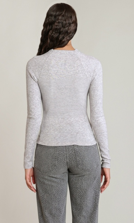 Raglan T-Shirt | Light Heather Grey