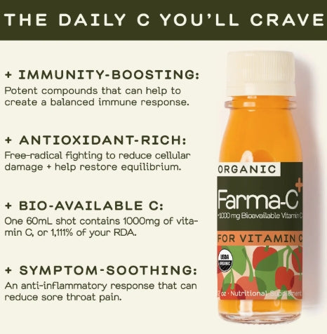 Greenhouse Farma-C + Wellness Shot for Vitamin C