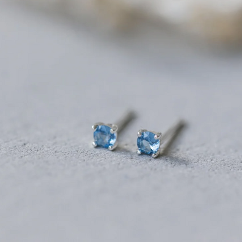 Shimmer Studs | Gold/Pink or Silver/Blue