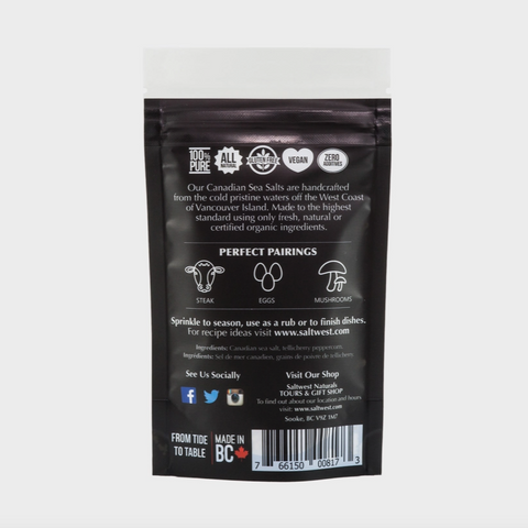 Smashed Peppercorn & Sea Salt Blend | 40g