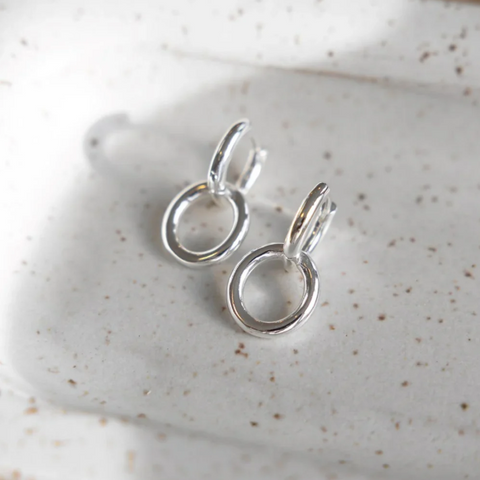 Tandem Hoops | Gold or Silver