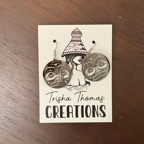 Trisha, thomas, creations, moon, earrings