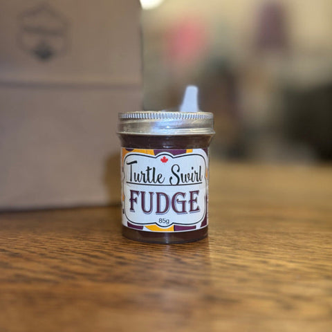 Island Specialty Sweets - Fudge in a Jar | Turtle Swirl