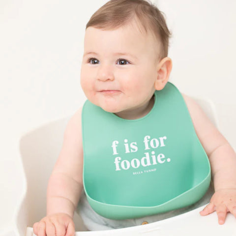 F For Foodie | Wonder Bib