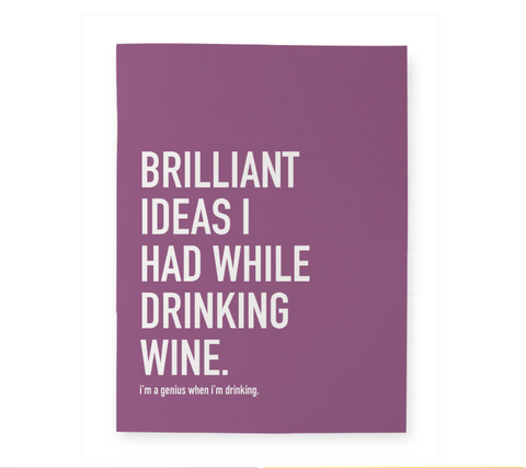 Notebook | Wine Ideas