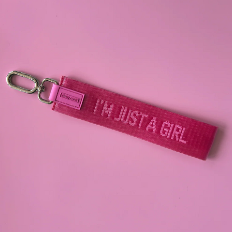 Wristlet Keychain | I'm Just a Girl