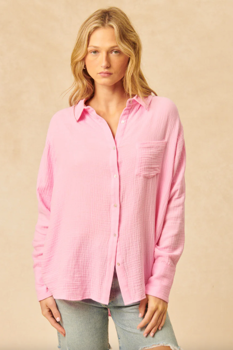 Wyatt Button Up | Orchid