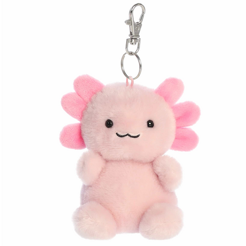 Aurora - Palm Pals | Pink Axolotl 5" and Keychain