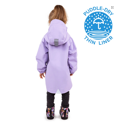 back lav. rain jacket