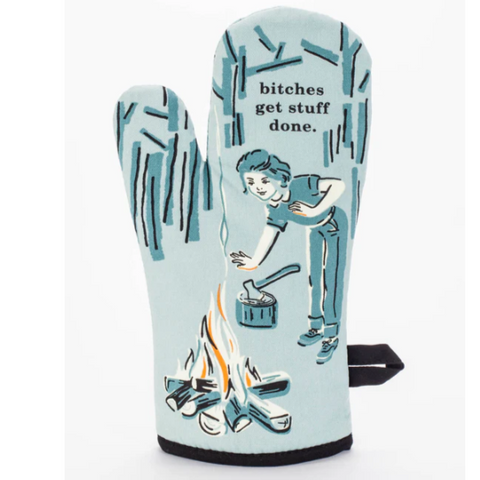funny giftable canadian oven mitt