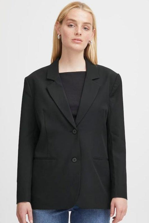 Ichi - Ihlexi Oversized Blazer - Black