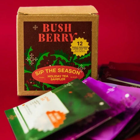 tea, christmas, holiday, tea sampler, gift