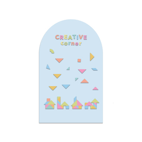 Magic Play Wall | Arch Magnetic Decal For Kids