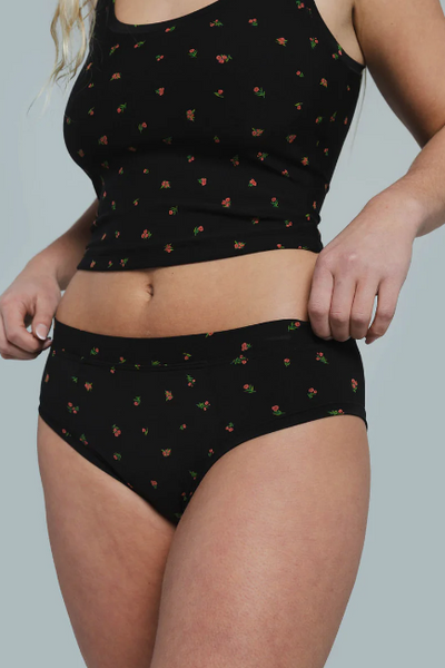 パンツ Deuxieme Classe upper hights THE CHEEKY Cheeky Underwear | Midnight Rose – West Coast Wildflowers