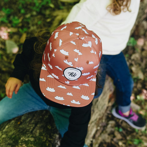 Headster - Cloudy Snapback | Pecan Brown