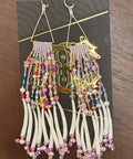 coastal, bead, collective, confetti, earrings