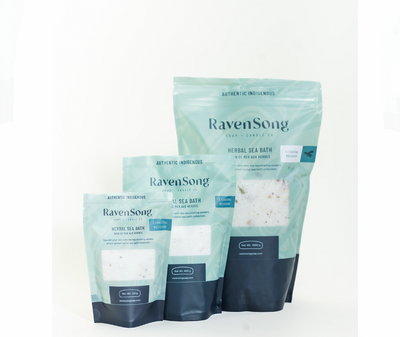 bath salts, RavenSong, Indigenous, Made in Canada, Gift