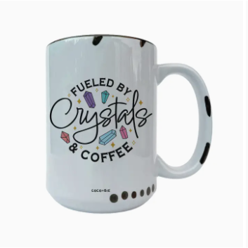 giftable witchy mug crystals fun coffee mug