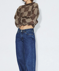 giftable womens denim fashion pants 100% cotton
