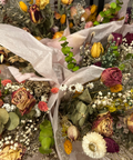 dried flower bouquet colourful unique 