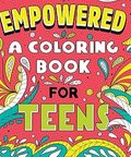 giftable mental health affirmational colouring book for youth