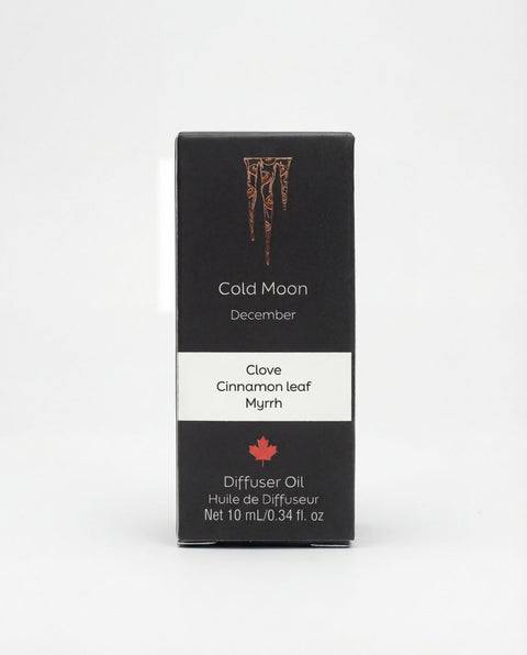 December Cold Moon Diffuser Oil | Clove + Cinnamon Leaf + Myrrh