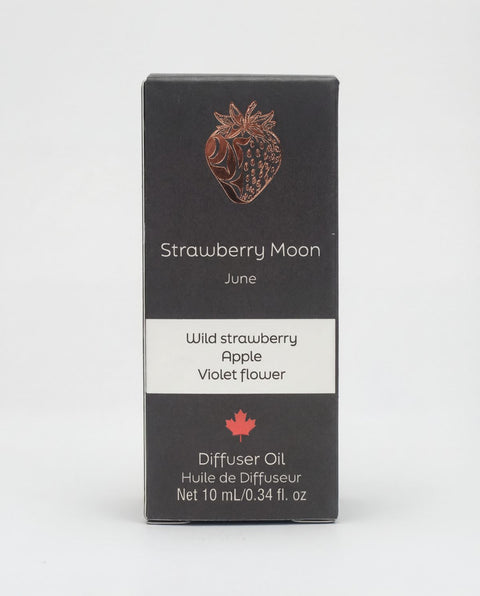 June Strawberry Moon Diffuser Oil | Bergamot + Orchid + Cashmere Vanilla