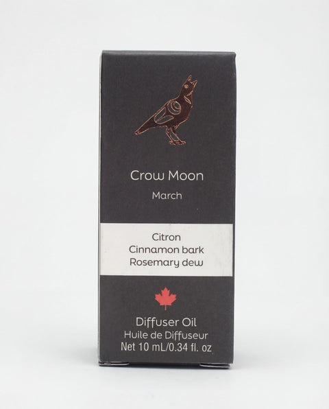 March Crow Moon Diffuser Oil | Citron + Cinnamon Bark + Rosemary Dew