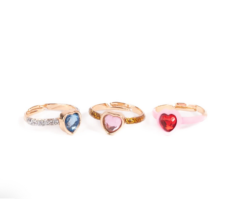 Hearts of Love Ring | Set 3 pc