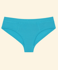 Blue underwear on a beige background