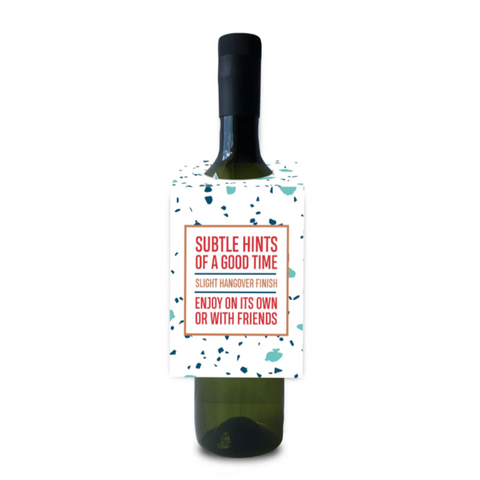 i'll know it when i see it wine tag alone or with friends