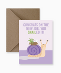 congratulating and sweet giftable card